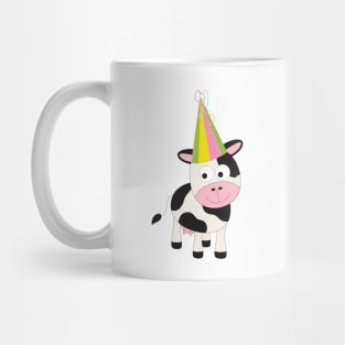 Cute Cartoon Party Cow Mug